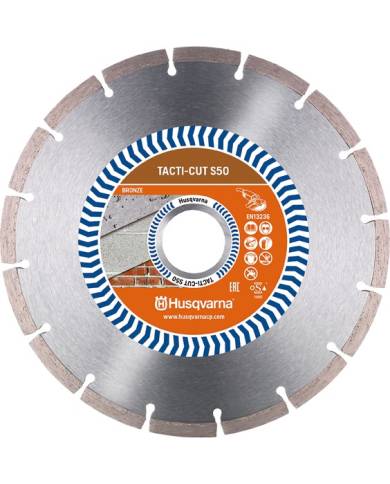 comprar Disco Segmento TACTI-CUT S50 Ø230x10x22.2mm. 579819280 Husqvarna de HUSQVARNA - Discos corte y desbaste comprar Disco Segmento TACTI-CUT S50 Ø230x10x22.2mm. 579819280 Husqvarna de HUSQVARNA - Discos corte y desbaste