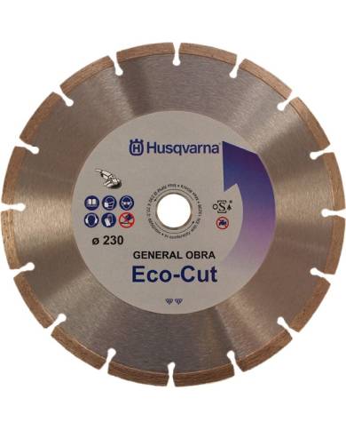 comprar Disco Segmentado General Obra ECO-CUT Ø230mm. 543100712 Husqvarna de HUSQVARNA - Discos corte y desbaste comprar Disco Segmentado General Obra ECO-CUT Ø230mm. 543100712 Husqvarna de HUSQVARNA - Discos corte y desbaste