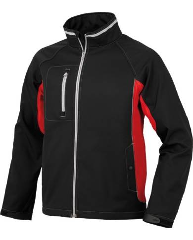 comprar Cazadora Softshell Bolt Negra talla M. R4519 Issaline de STARTER - Chalecos y cazadoras