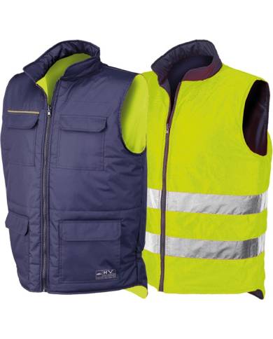 comprar Chaleco alta visibilidad reversible multibolsillos modelo Reverse. 4069AV Issaline de STARTER - Ropa alta visibilidad comprar Chaleco alta visibilidad reversible multibolsillos modelo Reverse. 4069AV Issaline de STARTER - Ropa alta visibilidad