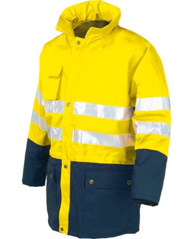 comprar Parka alta visibilidad acolchada e impermeable bicolor. 04634 Issanline de STARTER - Ropa alta visibilidad comprar Parka alta visibilidad acolchada e impermeable bicolor. 04634 Issanline de STARTER - Ropa alta visibilidad