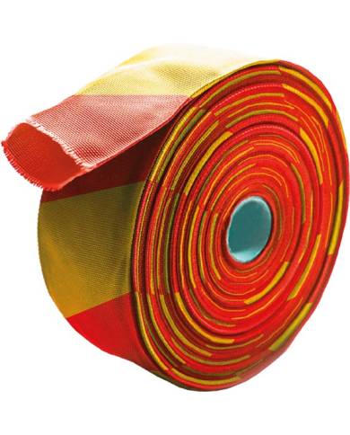 comprar Cinta Señalización Tubular roja y amarilla. Rollo 10m. Ponsa de PONSA - Señalización