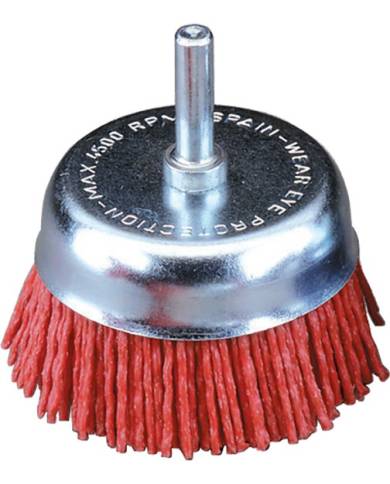 comprar Cepillo taladro CNA taza abrasivo Ø75mm de JAZ - Cepillos
