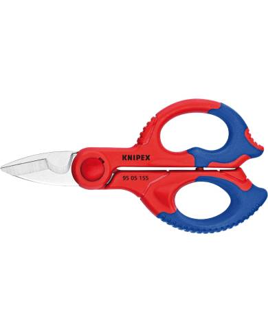 comprar Tijera electricista 155mm. 95 05 155 SB Knipex de KNIPEX - Tijeras, navajas y cutter