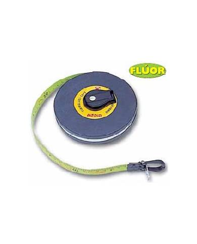comprar Cinta Métrica fibra fosforescente 1400 25m de MEDID - Metros, flexometros y cintas