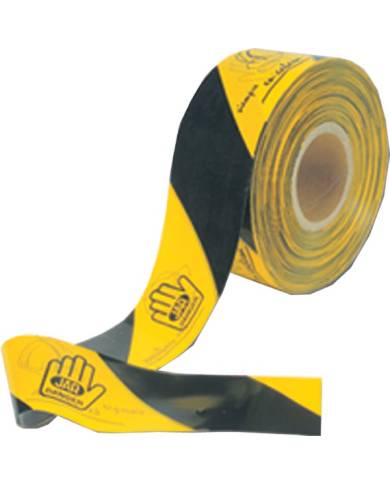 comprar Rollo banda señalización amarilla y negra. Rollo 250m. 4071899 JAR de JAR - Señalización