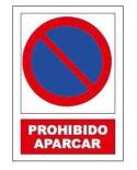 Señal de Prohibición "Prohibido el paso" 40x30cm. JG