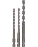 Set de 3 brocas Uneo SDS-Quick Multiuso 5, 6 y 8 mm. 2609256918 Bosch