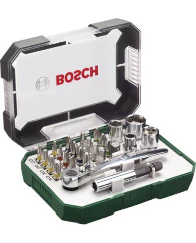 comprar Set Atornillar 26 Piezas con carraca. Bosch de BOSCH - Conjuntos y sets comprar Set Atornillar 26 Piezas con carraca. Bosch de BOSCH - Conjuntos y sets