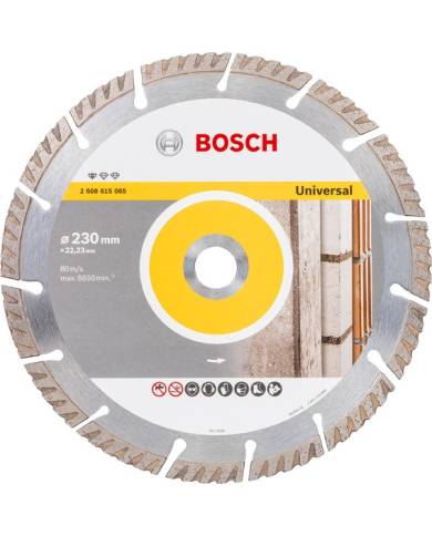 comprar Disco Diamante Standard Universal Ø230x22mm. 2608615065 Bosch de BOSCH - Discos corte y desbaste comprar Disco Diamante Standard Universal Ø230x22mm. 2608615065 Bosch de BOSCH - Discos corte y desbaste