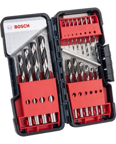 comprar Juego / set de 18 Brocas HSS PointTeQ para metal. 2608577350 Bosch de BOSCH - Brocas Y Coronas