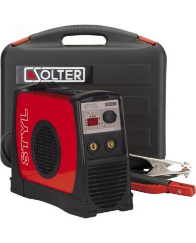 comprar Equipo soldar inverter STYL 185 con accesorios y maletín. 04109 Solter de SOLTER - Soldadura