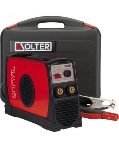 comprar Equipo soldar inverter STYL 205 PRO con accesorios y maletín. 04110 Solter de SOLTER - Soldadura