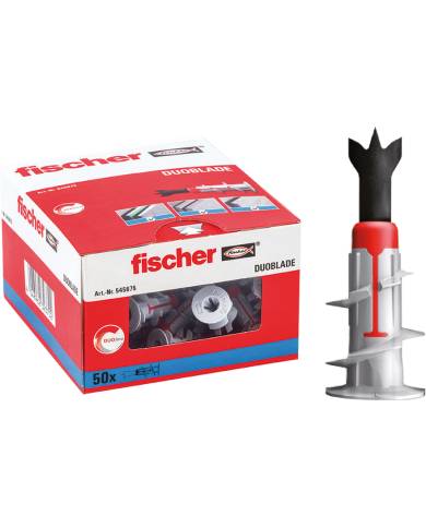 comprar Taco Duoblade 4-5mm sin tornillo. 545675 Fischer de FISCHER - Plásticos comprar Taco Duoblade 4-5mm sin tornillo. 545675 Fischer de FISCHER - Plásticos