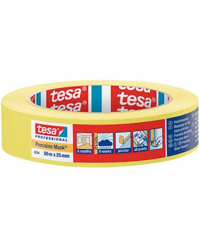 comprar Cinta pintor de precisión Mask 25mm x 50m. 04334 Tesa de TESA-TAPE - Cintas adhesivas comprar Cinta pintor de precisión Mask 25mm x 50m. 04334 Tesa de TESA-TAPE - Cintas adhesivas