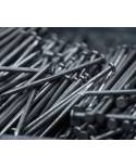 1kg Punta cabeza plana galvanizada 12x25 Camacho (Precio/kg. Venta en cajas de 3kg)