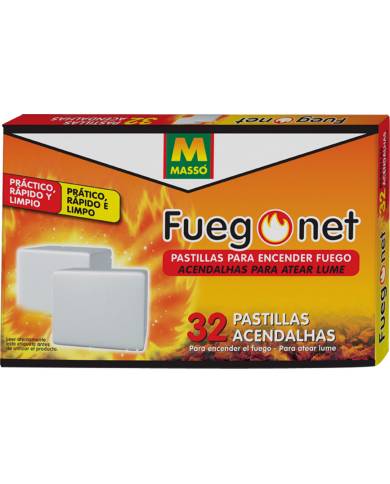 comprar 1 Paquete Pastillas de encendido blancas. 230112 Fuegonet (Venta caja de 26 paquetes) de FUEGO NET - Barbacoas comprar 1 Paquete Pastillas de encendido blancas. 230112 Fuegonet (Venta caja de 26 paquetes) de FUEGO NET - Barbacoas