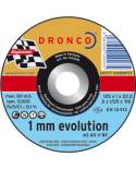 Disco corte metal AS60 V-115x1.0x22.2mm. AS60V Dronco