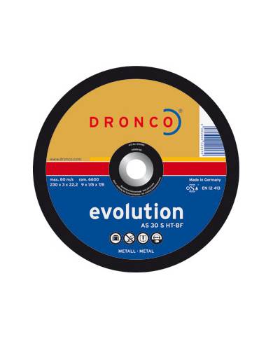 comprar Disco corte metal AS30S-HT 125x3.0x22.2mm. AS30S-HT-125 Dronco de DRONCO - Discos corte y desbaste comprar Disco corte metal AS30S-HT 125x3.0x22.2mm. AS30S-HT-125 Dronco de DRONCO - Discos corte y desbaste