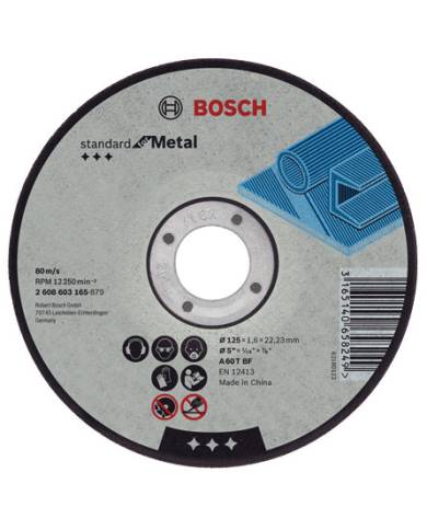 comprar Disco abrasivo cóncavo corte metal 230x3.0x22.23mm. Bosch de BOSCH - Discos corte y desbaste comprar Disco abrasivo cóncavo corte metal 230x3.0x22.23mm. Bosch de BOSCH - Discos corte y desbaste