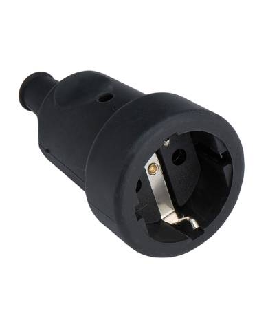 comprar Base 241 Tt Goma Negro Ip44 16A-250V de FAMATEL - Bases comprar Base 241 Tt Goma Negro Ip44 16A-250V de FAMATEL - Bases