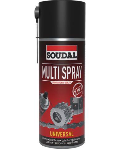 comprar Spray aceite lubricante 8 en 1 200ml. Soudal de SOUDAL - Lubricantes