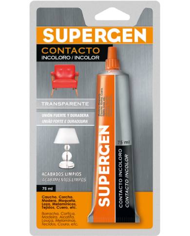 comprar Cola de contacto Supergen Incoloro. 250ml de SUPERGEN - Colas comprar Cola de contacto Supergen Incoloro. 250ml de SUPERGEN - Colas