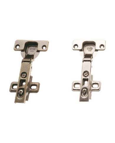 comprar 1 Bisagra cazoleta recta de acero niquelado con pestillo de apertura rápida Ø35mm. Mod 4000 Amig de AMIG - Pernios, bisagras y pasadores