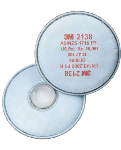 comprar 1 Filtro de partículas 2138 P3 Vo Ga para mascara 6200 y 6800. 3M de 3M - Respiratoria