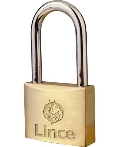 comprar Candado tradicional de Latón Arco largo 40mm Serie 300. 300/40 Lince de LINCE - Candados comprar Candado tradicional de Latón Arco largo 40mm Serie 300. 300/40 Lince de LINCE - Candados