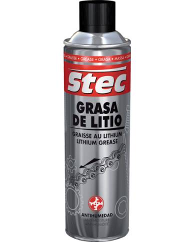 comprar STEC Grasa de litio en spray de 400ml. 33943 Krafft de KRAFFT - Lubricantes