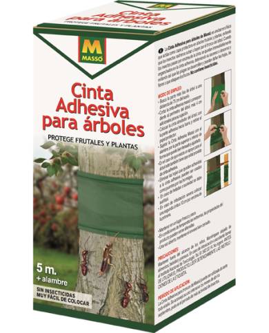 comprar Cinta adhesiva para arbol 5m + alambre - 231519 Masso Garden de GARDEN - Insecticidas y repelentes comprar Cinta adhesiva para arbol 5m + alambre - 231519 Masso Garden de GARDEN - Insecticidas y repelentes