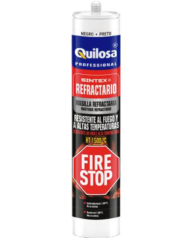 comprar Masilla Sintex Fire stop Refractario 300 ml de QUILOSA - Inicio