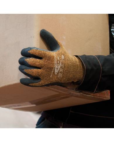 comprar Par de Guantes de látex con forro de algodón Flexicotton. G022 Cofra (Venta en packs de 12 pares) de COFRA - Guantes