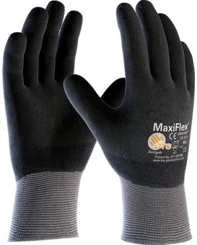 comprar Par de Guantes de nitrilo y microespuma MaxiFlex® Ultimate™. 34-876 ATG (Venta en packs de 12 pares) de ATG - Guantes