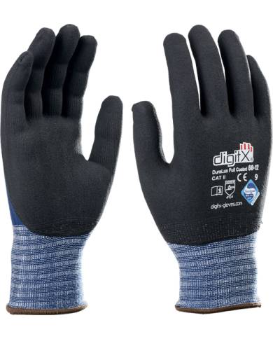 comprar Par de Guantes de nitrilo satinizado Duralux Coated Digitx®. 60-12 Safetop (Venta en packs de 12 pares) de SAFETOP - Guantes