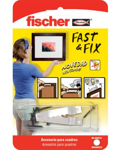 comprar Colgador de cuadros recto Fast&Fix. Fischer de FISCHER - Plásticos comprar Colgador de cuadros recto Fast&Fix. Fischer de FISCHER - Plásticos
