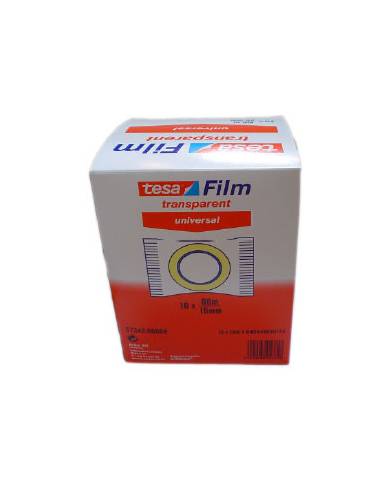 comprar Cinta Tesa Film transparente 15mm x 66m. 57342 Tesa de TESA-TAPE - Cintas adhesivas comprar Cinta Tesa Film transparente 15mm x 66m. 57342 Tesa de TESA-TAPE - Cintas adhesivas