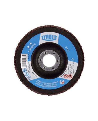 comprar Disco Lámina Circonio Standard Ø125x22mm GR60. 454393 Tyrolit de TYROLIT - Lijas comprar Disco Lámina Circonio Standard Ø125x22mm GR60. 454393 Tyrolit de TYROLIT - Lijas