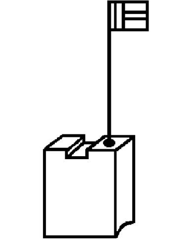 comprar Juego escobillas 585041-00 para máquinas Dewalt. 1999.03J Asein de ASEIN - Accesorios y recambios