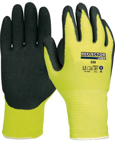 comprar Par de Guante de nylon Reflector. 258 Juba (Venta en packs de 10 pares) de JUBA - Guantes