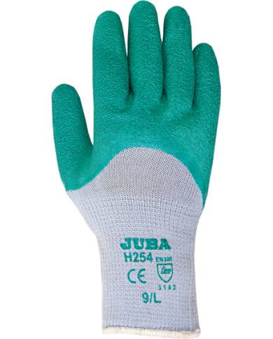 comprar Par de Guante de poliéster de algodón y látex H254 Juba (Venta en packs de 10 pares) de JUBA - Guantes
