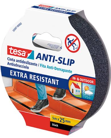 comprar Cinta antideslizante Anti-Slip 25mm x 5m. 55587 Tesa de TESA-TAPE - Cintas adhesivas comprar Cinta antideslizante Anti-Slip 25mm x 5m. 55587 Tesa de TESA-TAPE - Cintas adhesivas