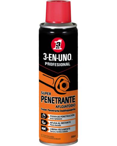 comprar Aceite Super Penetrante 3 en 1 Profesional 250ml. de 3 EN 1 - Lubricantes
