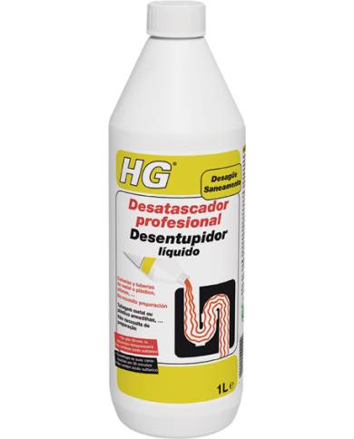 comprar Desatascador Potente HG 1litro. 139100130 HG de HG - Desatascadores
