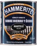 1 Bote Esmalte directo sobre hierro y óxido acabado liso brillante bote 750 ml. Hammerite