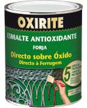 Oxirite Liso / brillante. Esmalte antioxidante Negro 4 litros.