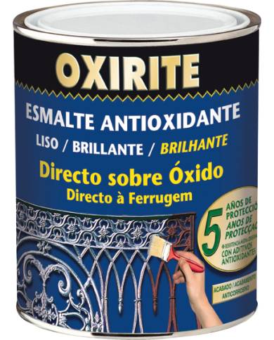comprar Oxirite Liso / brillante. Esmalte antioxidante 750ml. de OXIRITE - Tratamientos metal