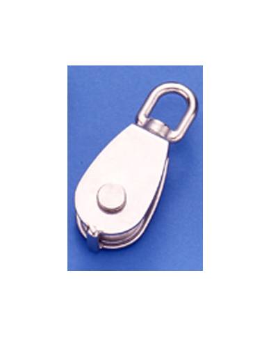 comprar Polea simple giratoria Inox 28mm. Quintas&Quintas de QUINTAS y QUINTAS - Tensores, sujeta cables y grilletes