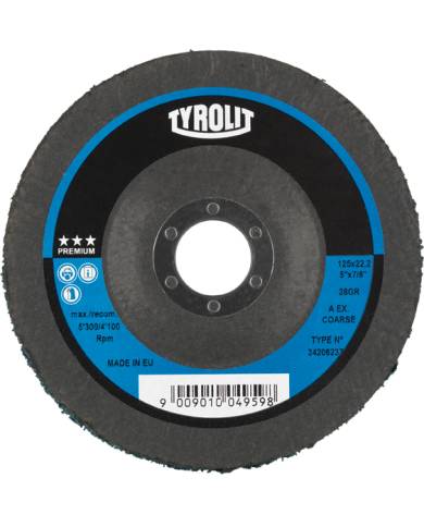 comprar Disco limpieza 28VL GR Ø115x22.2mm. 34206236 Tyrolit de TYROLIT - Discos corte y desbaste comprar Disco limpieza 28VL GR Ø115x22.2mm. 34206236 Tyrolit de TYROLIT - Discos corte y desbaste